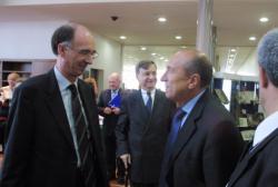 [Inauguration de la bibliothèque de l'INRP - Denis Diderot, à Gerland]