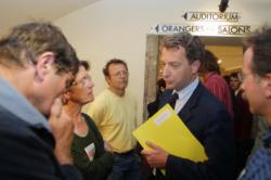 [Hervé Gaymard à l'assemblée générale de la fédération régionale des coopératives de Rhône-Alpes]