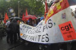 [Manifestation de la fonction publique à la Part-Dieu]