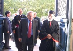 [Visite du patriarche le cardinal Sfeir]