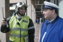 [Exercice d'évacuation de la gare de la Part-Dieu]