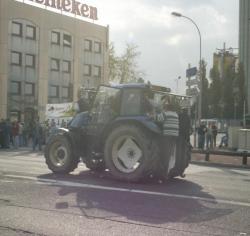 [Manifestation des agriculteurs au port Edouard-Herriot]