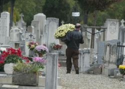 [Le nouveau cimetière de la Guillotière à la Toussaint]