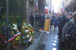 [Commémoration de la rafle de la rue Sainte-Catherine]