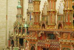 [Crypte de la basilique Notre-Dame de Fourvière : exposition de crèches miniatures de Cracovie]