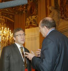 [Proche-Orient : rencontre des maires israéliens et palestiniens à l'hôtel de ville de Lyon]