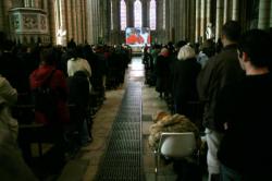 [Décès du souverain pontife Jean-Paul II : retransmission des obsèques à l'église Saint-Nizier]