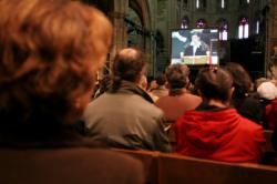 [Décès du souverain pontife Jean-Paul II : retransmission des obsèques à l'église Saint-Nizier]