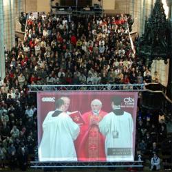 [Décès du souverain pontife Jean-Paul II : retransmission des obsèques à l'église Saint-Nizier]