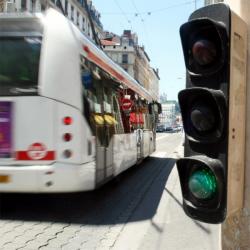 [La circulation des bus sur le cours Lafayette]