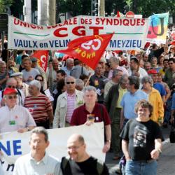 [Manifestation du 1er mai : départ du cortège]