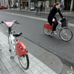 [Déplacements urbains en doux à Lyon : le Velo'V]