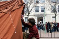 [Lycée Edouard Herriot : manifestation lycéenne contre la Loi Fillon]