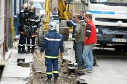 [Intervention des sapeurs-pompiers sur les pentes de la Croix-Rousse]