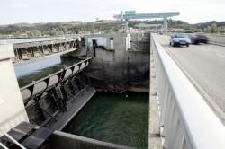 [Compagnie nationale du Rhône (C.N.R.) : centrale hydroélectrique de Vaugris]