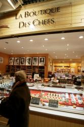 [La boutique des chefs aux Halles de Lyon]