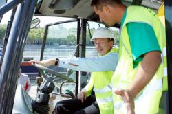 [Les Berges du Rhône à Lyon : début du chantier]