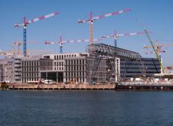 Le Quartier de la Confluence en travaux