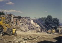 Le quartier en travaux