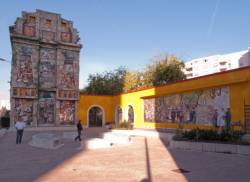 Espace Diego Rivera : vue d'ensemble de la place