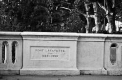Le pont La Fayette. 1/4