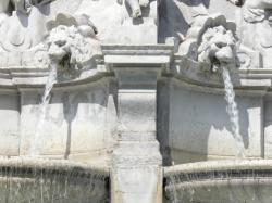 La fontaine Morand sur la place Lyautey