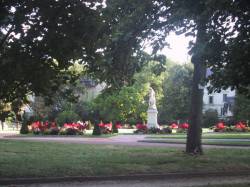 Statue de Bernard de Jussieu, au parc de la Tête-d'Or