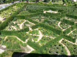 Les jardins du château de Saint Bernard
