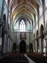 Eglise Sainte-Blandine : vue d'intérieur