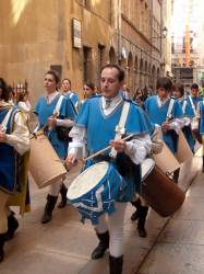 Fête des Pennons dans la rue de Gadagne