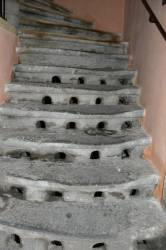 Montée d'escalier