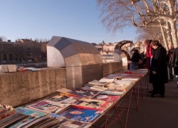 Bouquinistes du quai de la Pêcherie