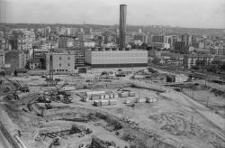 [Le chantier de construction et la gare Lyon Part-Dieu]