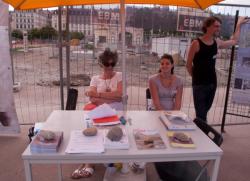 Journées de l'archéologie 2011 sur la place Bellecour