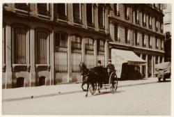 [Un attelage Rue de Bonnel]