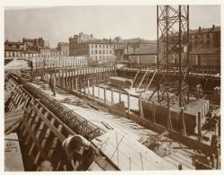 [Construction de la Bourse du travail de Lyon]