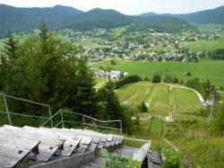 Autrans depuis le tremplin olympique