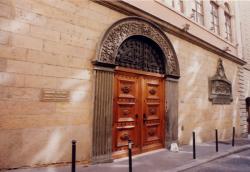 [Entrée de la bibliothèque du 1er arrondissement]