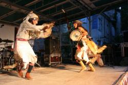 [Fête de la transhumance de Die : rencontre avec les Indiens Navajo]