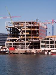 [Construction du Pavillon des Salins]