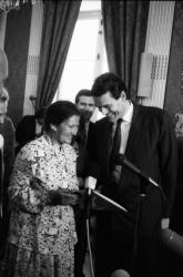 [Simone Veil en visite à Lyon]