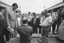 [Inspection de sécurité au stade de Gerland]