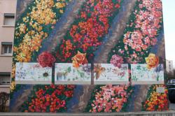 Fresque des Roses, Saint-Priest