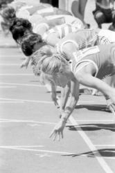 [Réunion nationale d'athlétisme à Villeurbanne]