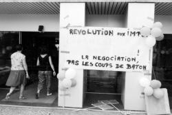 [Manifestation des agents des impôts de Lyon]