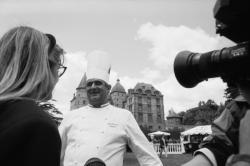 [Repas en l'honneur de Paul Bocuse au château de Vizille]