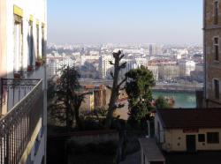 Vue sur Lyon depuis la rue Mottet de Gérando