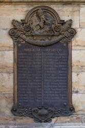 Plaque commémorative en l'honneur des Lyonnais morts pour la patrie pendant la guerre franco-allemande de 1870-1871