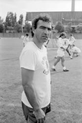 [Football : entraînement de l'Olympique lyonnais]