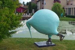 Sculpture, village Georges Blanc